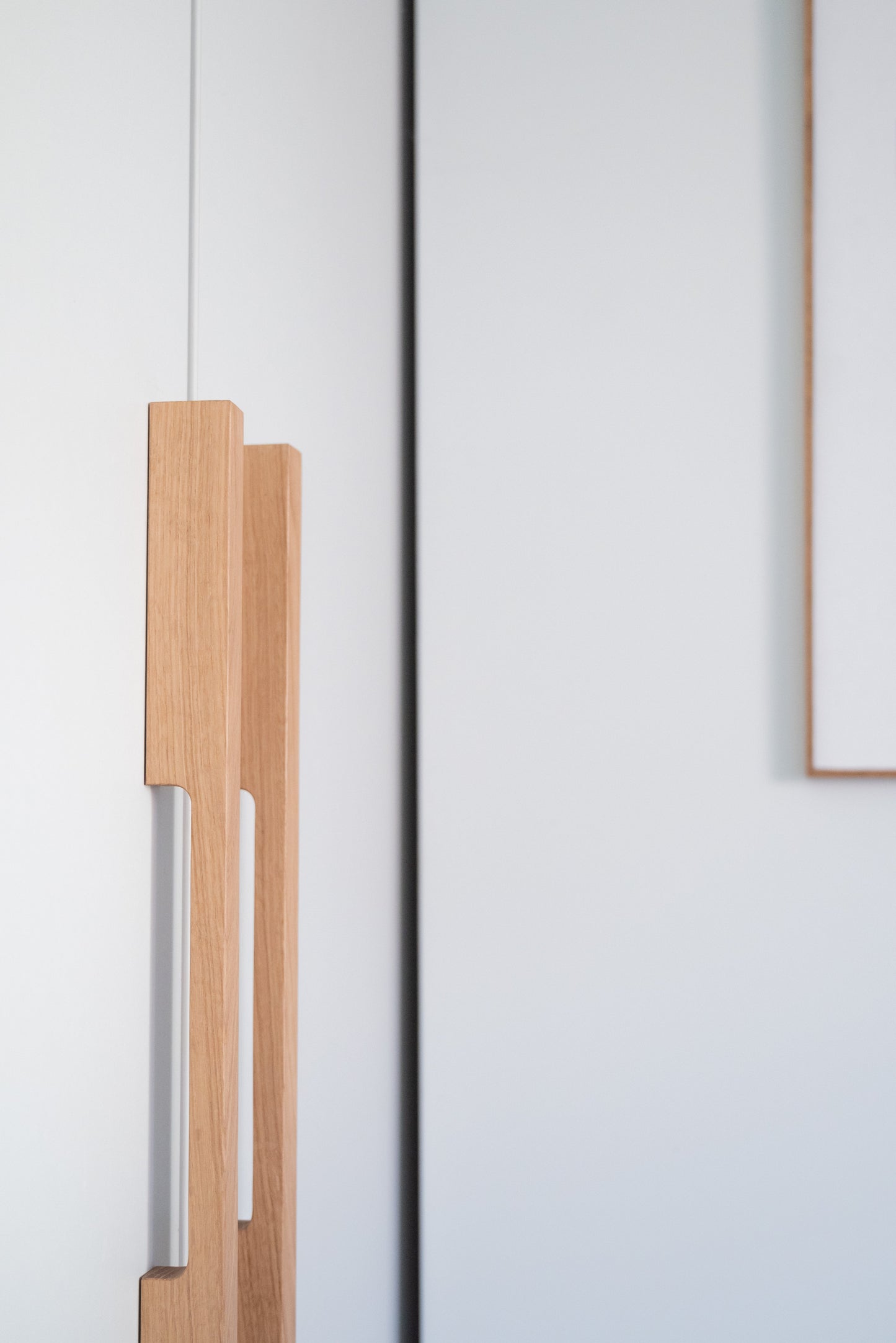 Poignée de porte d’armoire en chêne massif, parfaite pour une décoration intemporelle